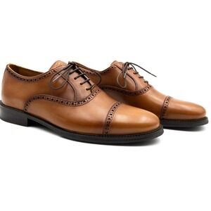 Martin Dingman Cambridge Martin Cambridge Captoe Whiskey Size 10.5 Retail $325